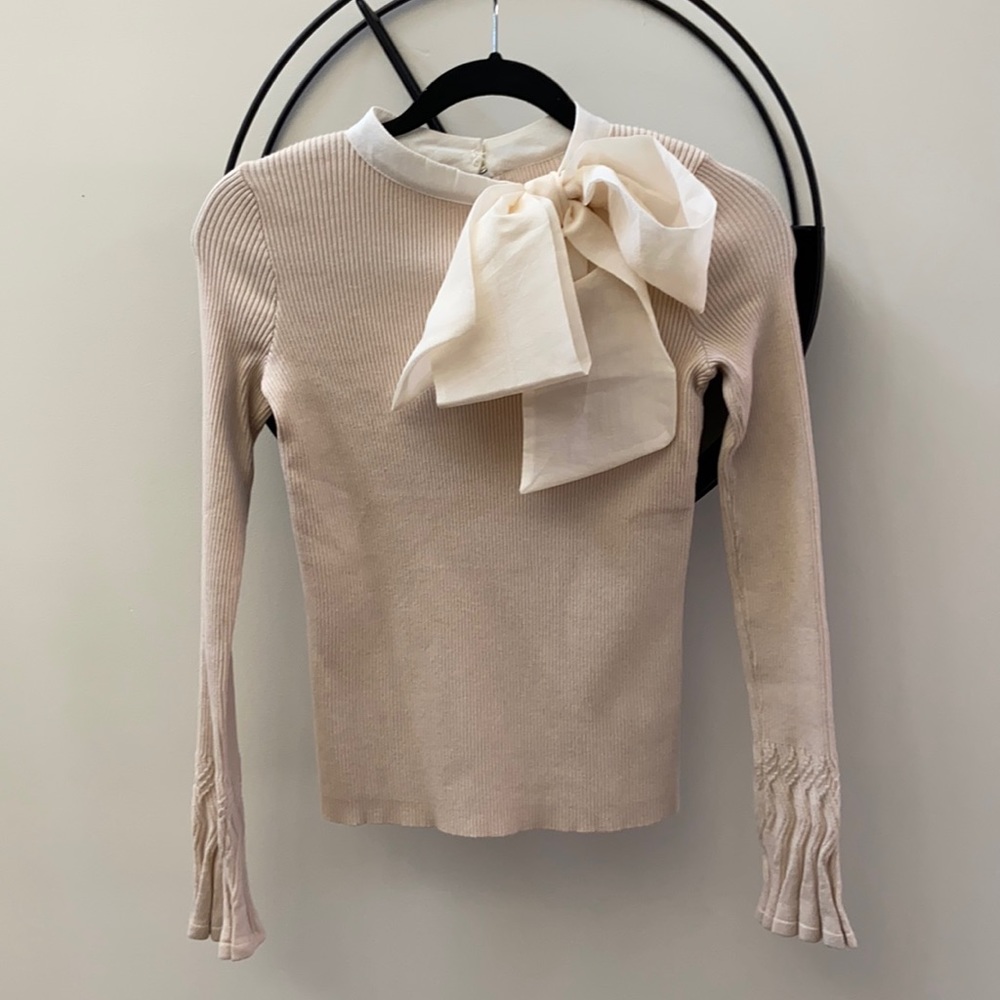 Chicwish sweater with bow. $49